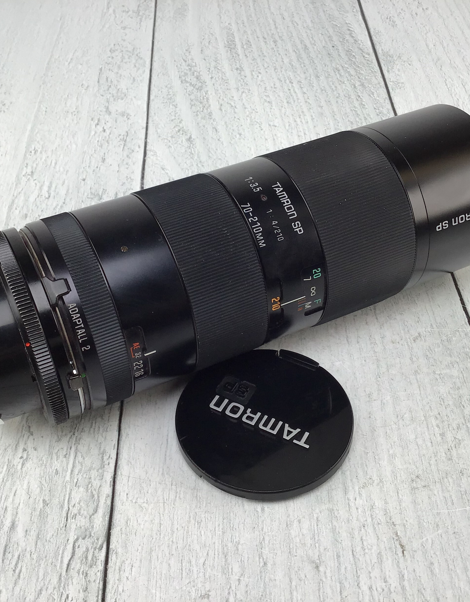 TAMRON Tamron SP Adaptall 70-210mm f3.5 Lens w/ Canon FD Mount Used Good