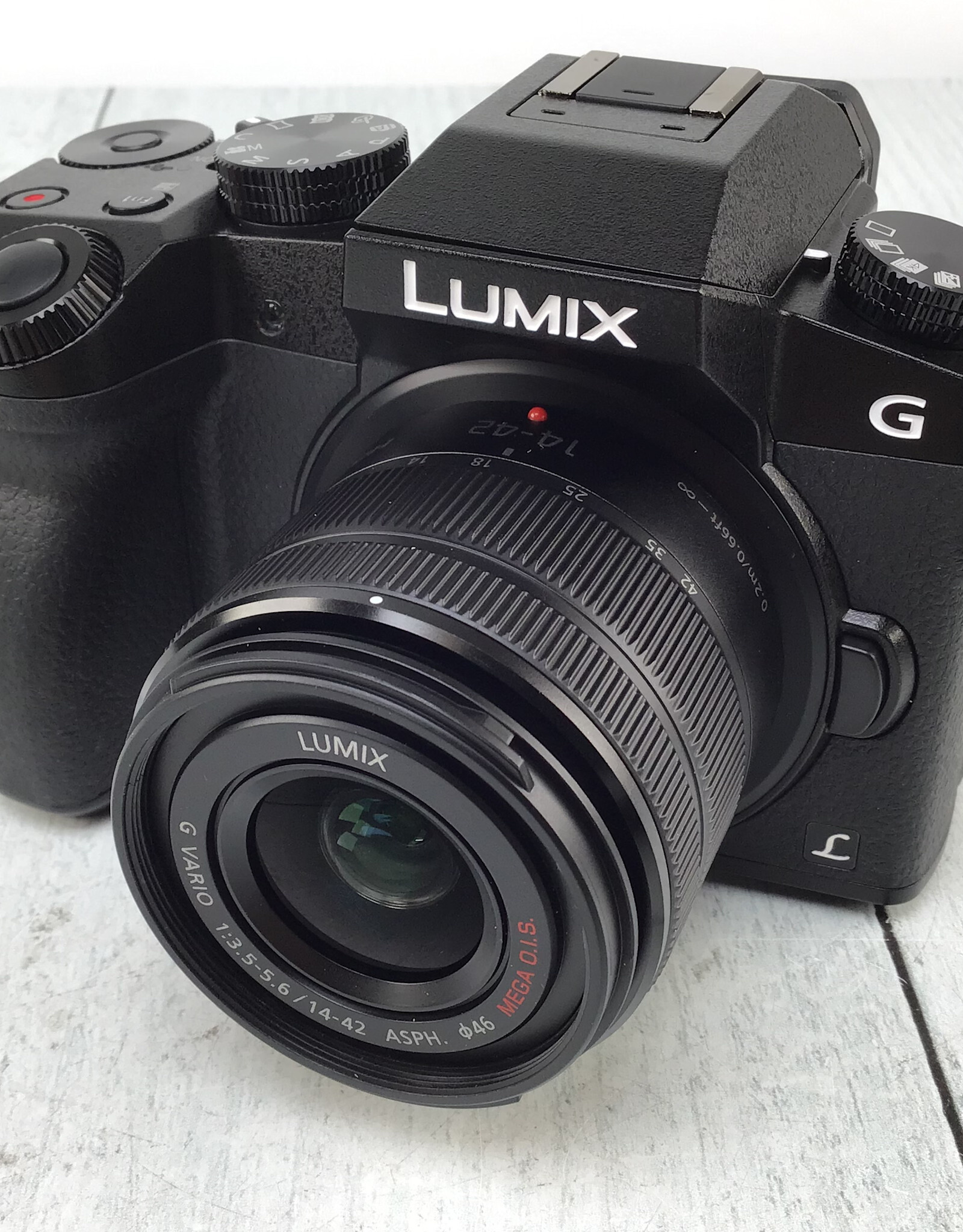 PANASONIC Panasonic Lumix G7 Camera w/ 14-42mm No Battery/Charger Used Good