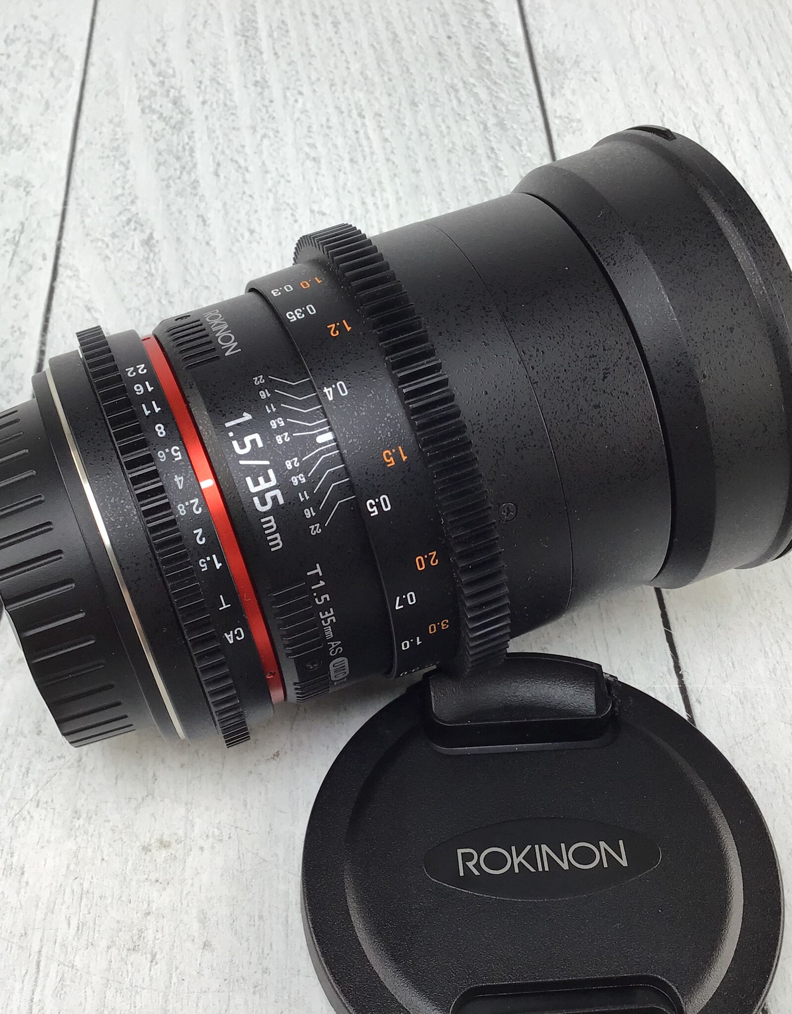 ROKINON Rokinon 35mm T1.5 Cinema Lens for Canon EF Used Good