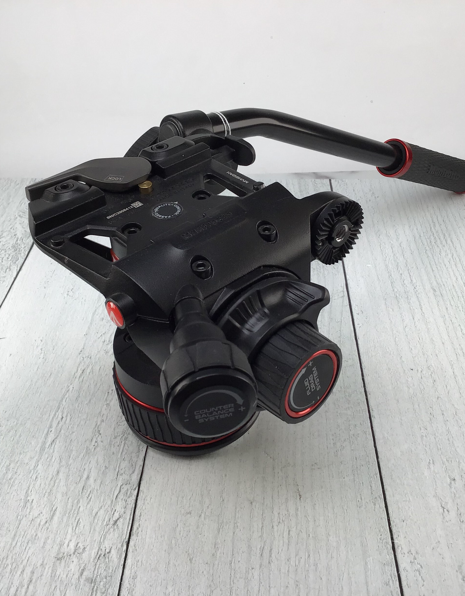 MANFROTTO Manfrotto Nitrotech 612 MVH612AH Head No Release Plate Used Good