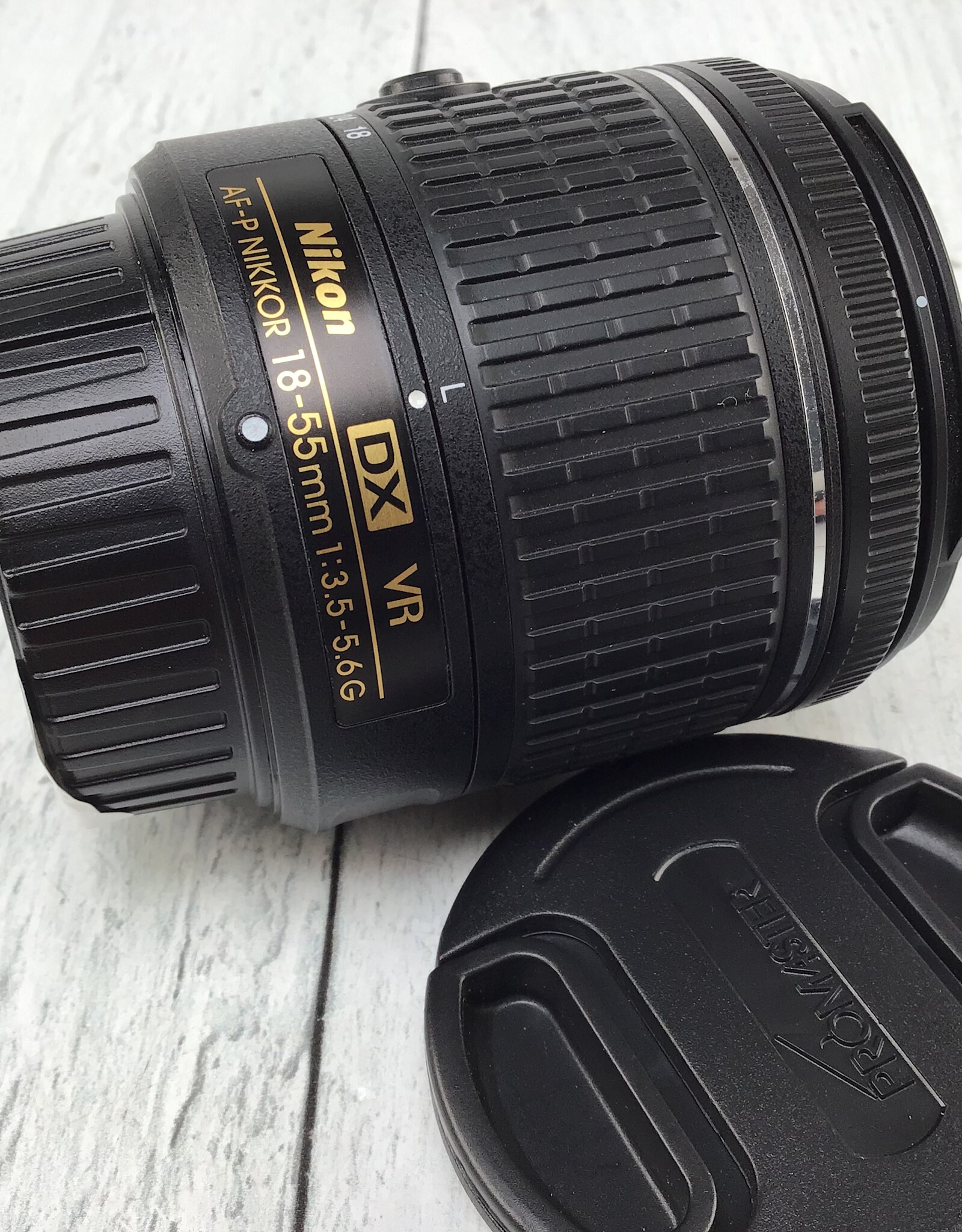 NIKON Nikon AF-P DX Nikkor 18-55mm f3.5-5.6G VR Lens Used Good