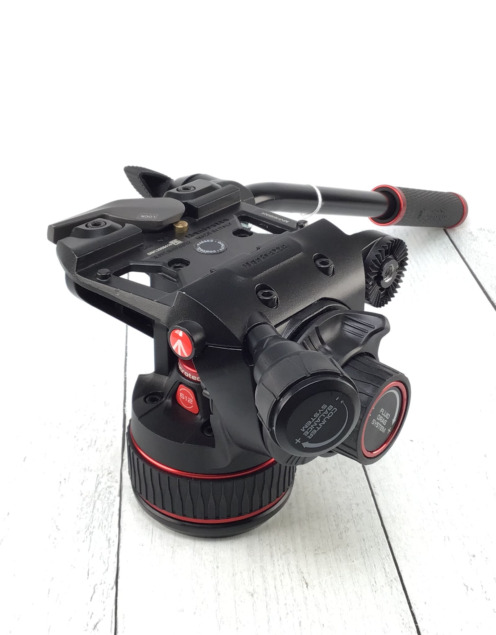 MANFROTTO Manfrotto Nitrotech 612 MVH612AH Head No Release Plate Used Good