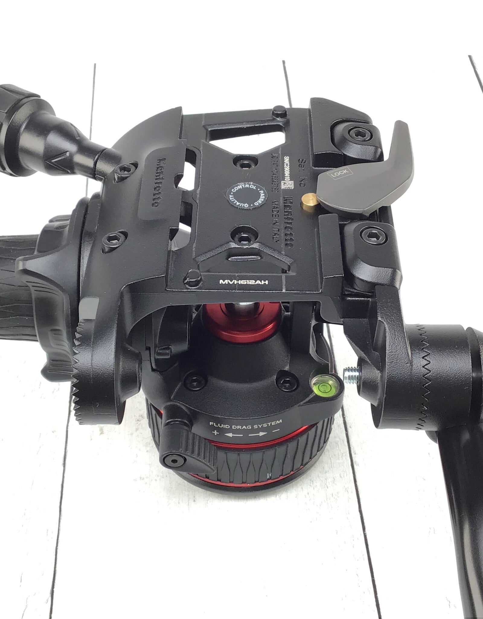 MANFROTTO Manfrotto Nitrotech 612 MVH612AH Head No Release Plate Used Good
