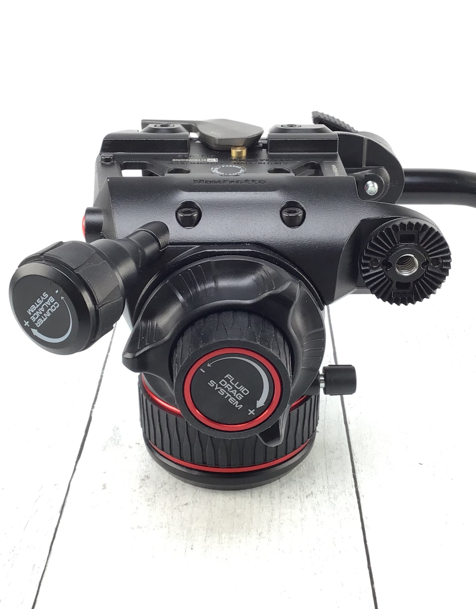 MANFROTTO Manfrotto Nitrotech 612 MVH612AH Head No Release Plate Used Good