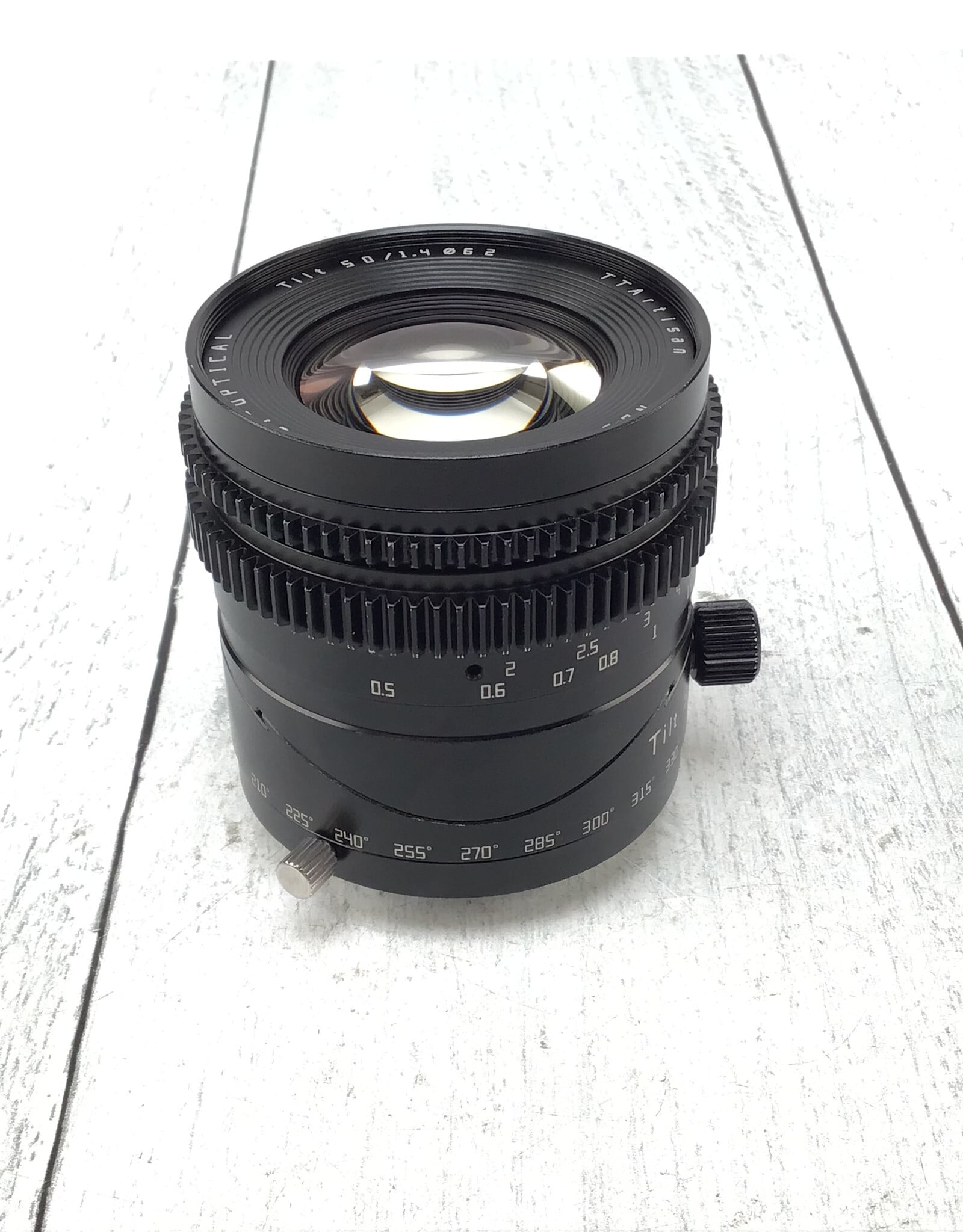 ttartisan TTArtisan 50mm F1.4 Tilt Shift Lens E Mount Used Fair