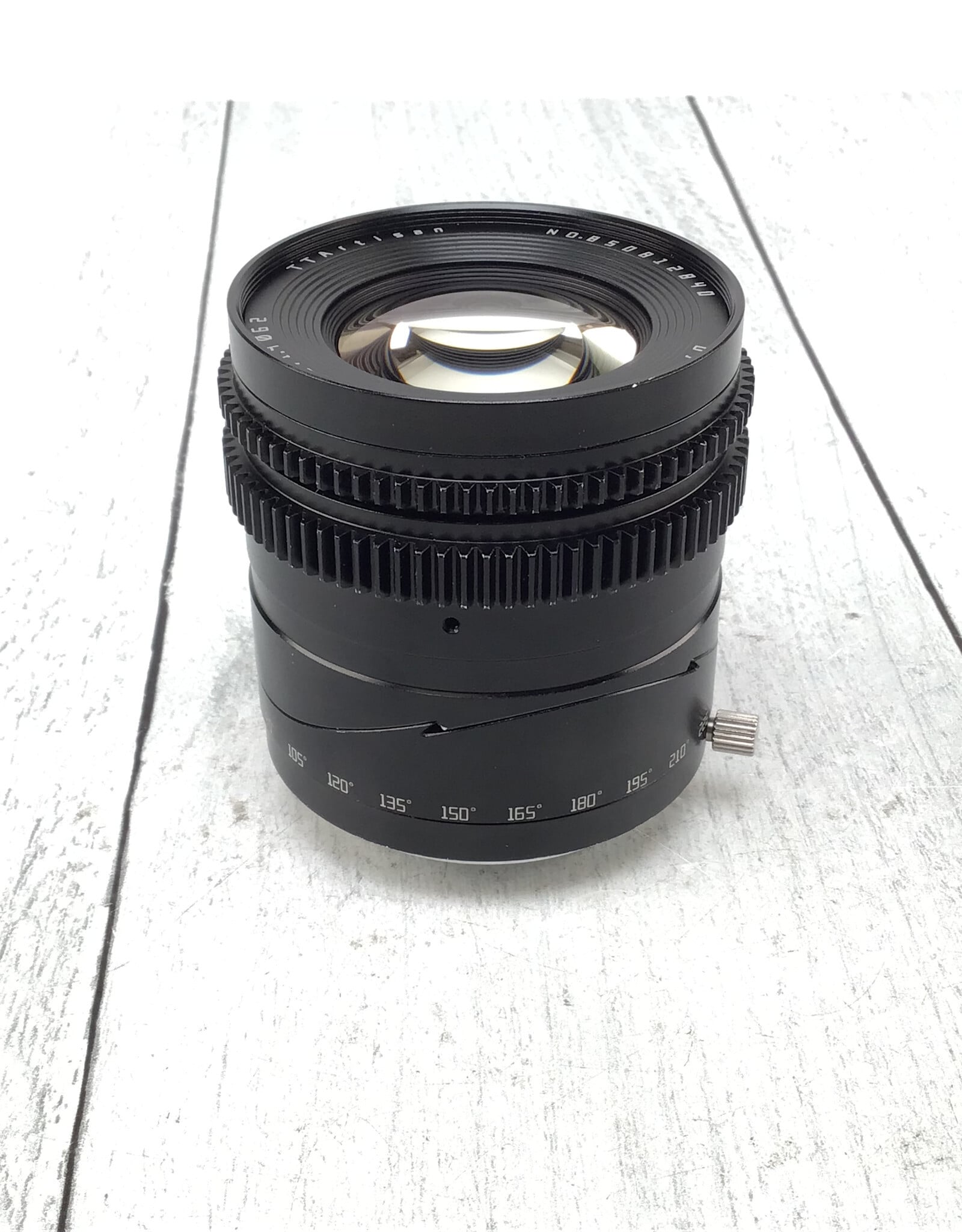 ttartisan TTArtisan 50mm F1.4 Tilt Shift Lens E Mount Used Fair