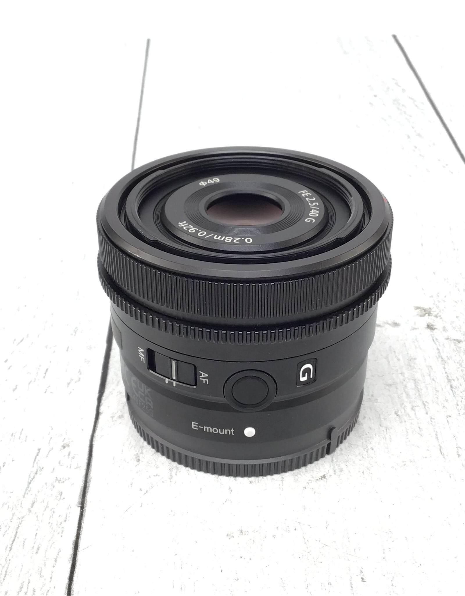 SONY Sony 40mm F2.5 G Lens in Box Used Good