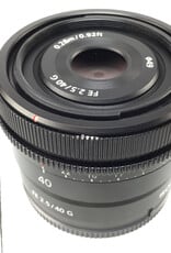 SONY Sony 40mm F2.5 G Lens in Box Used Good
