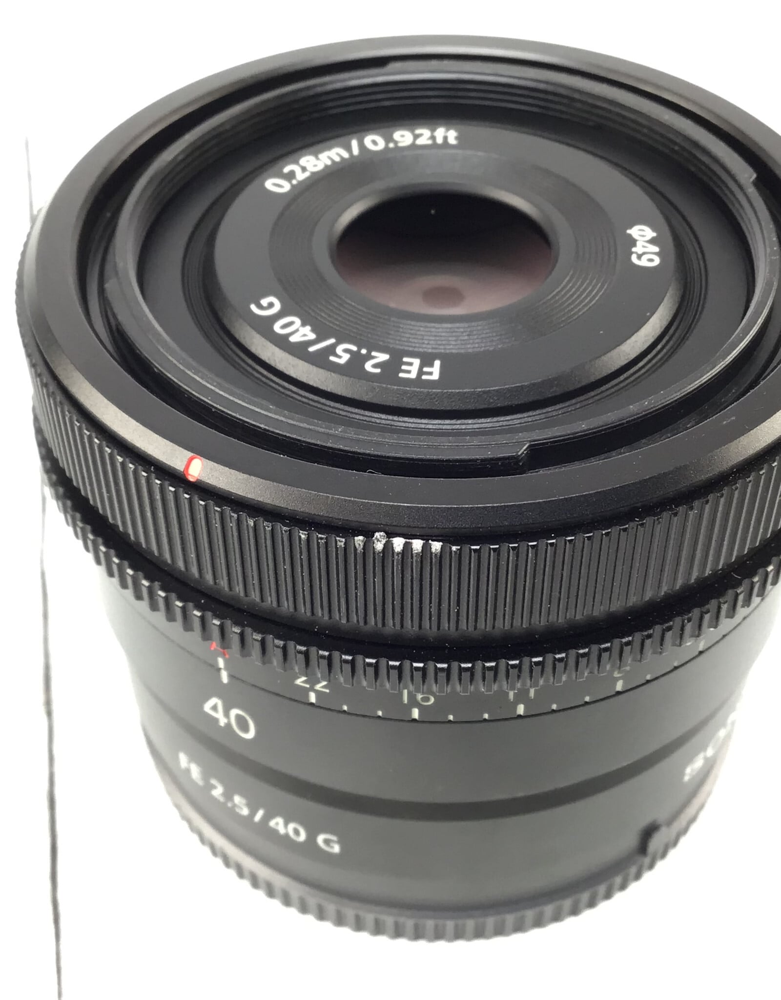 SONY Sony 40mm F2.5 G Lens in Box Used Good