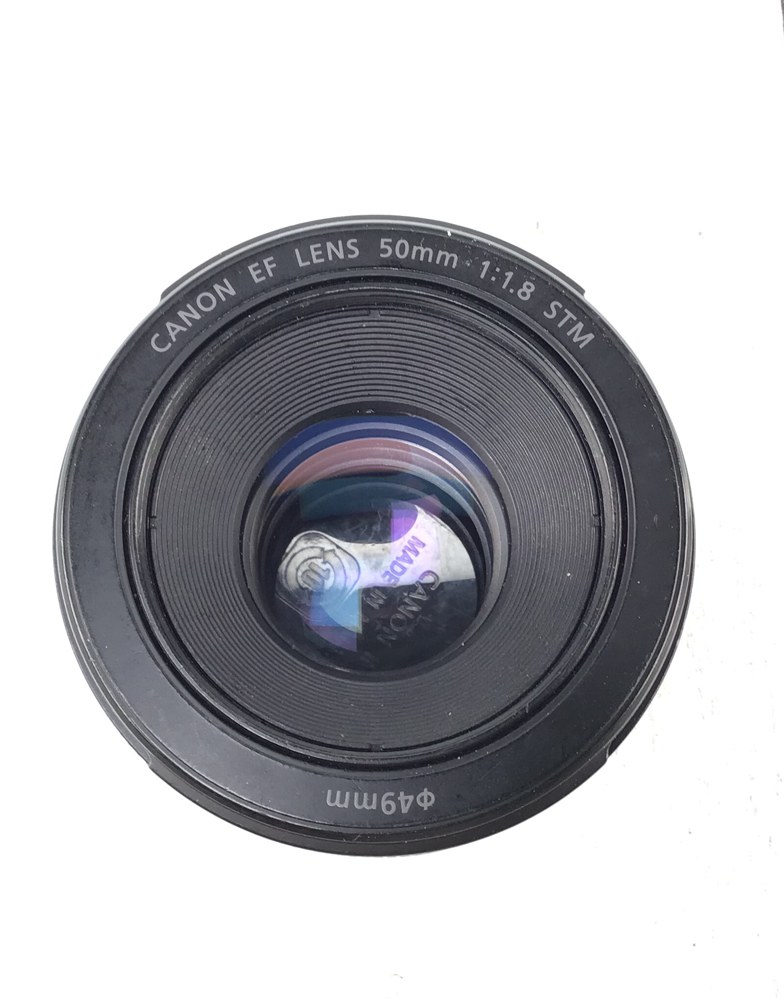 CANON Canon EF 50mm f1.8 STM Lens Used Fair