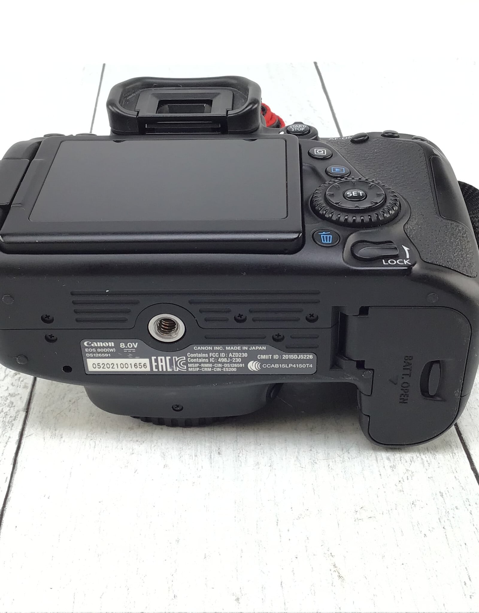 CANON Canon 80D Camera Body Used Good