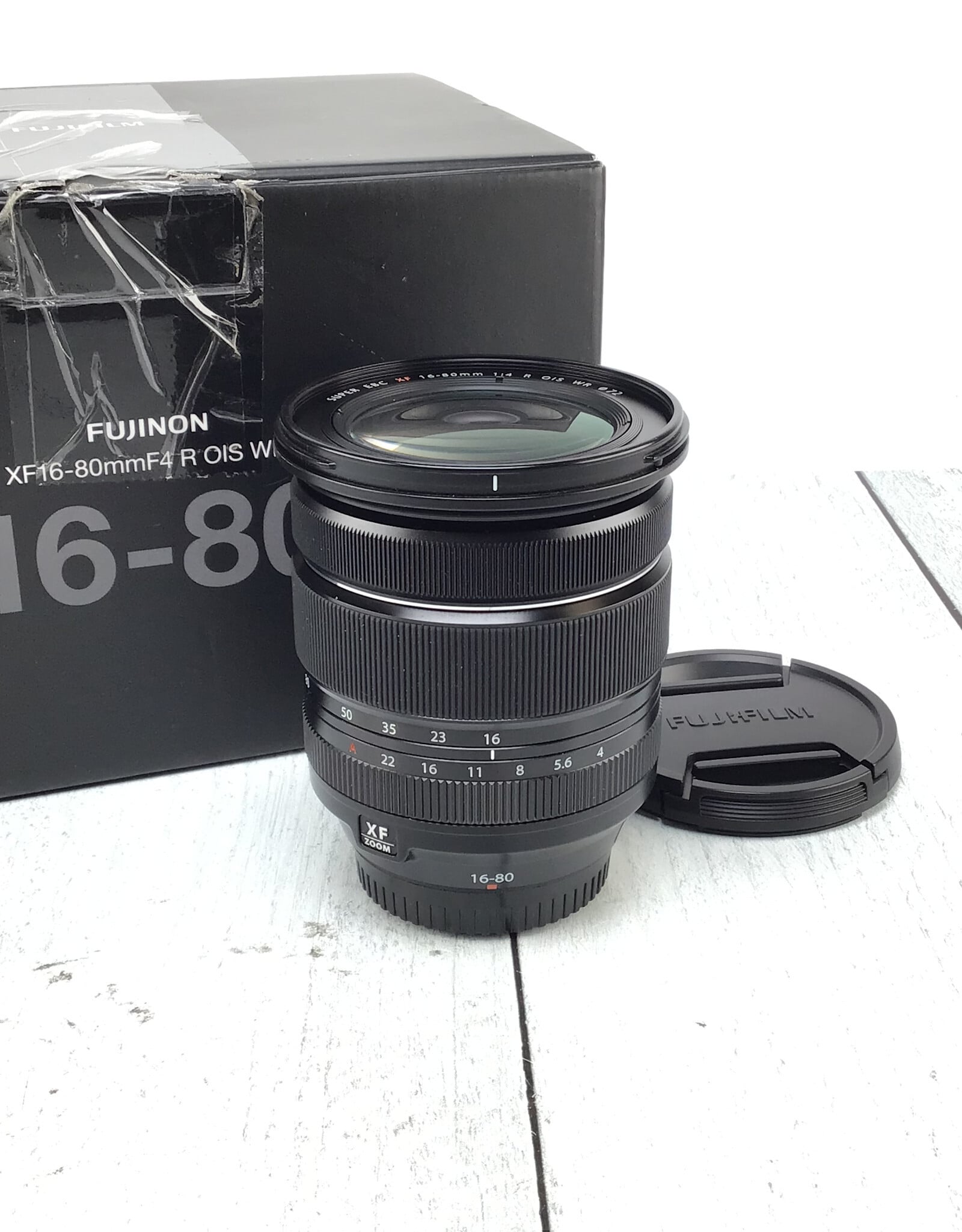 FUJI Fuji XF 16-80mm f4 R OIS WR Lens in Box Used Good