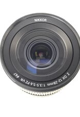 NIKON Nikon Z DX 12-28mm F3.5-5.6 PZ VR Lens Used Good