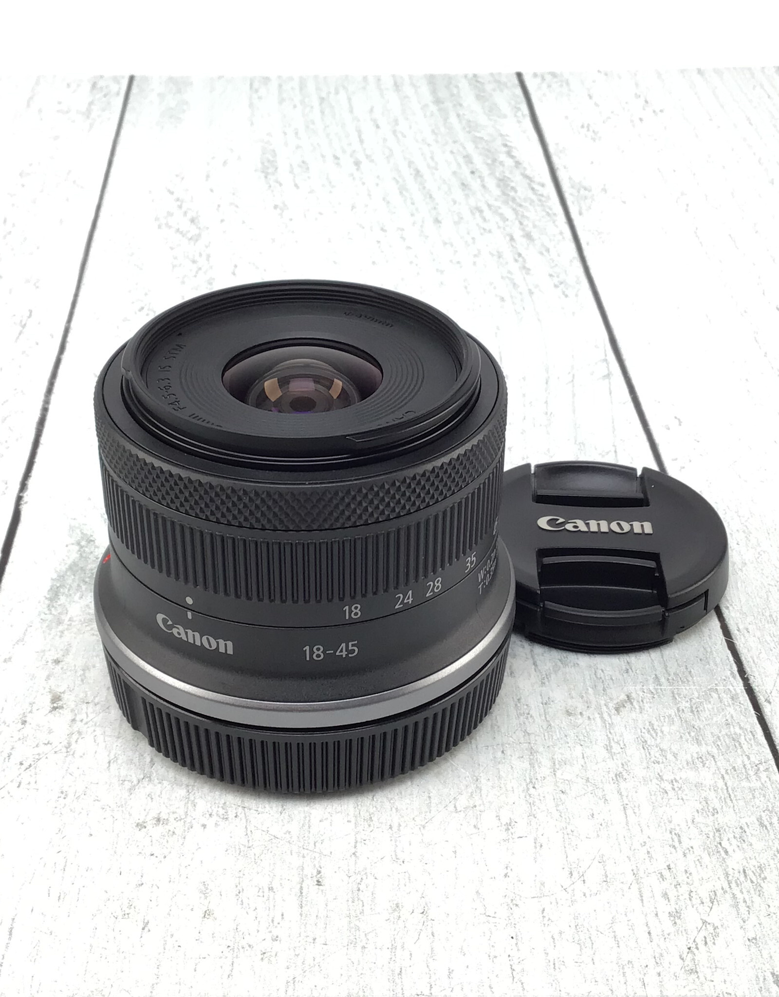 CANON Canon RF-S 18-45mm f4.5-6.3 IS STM Lens Used EX