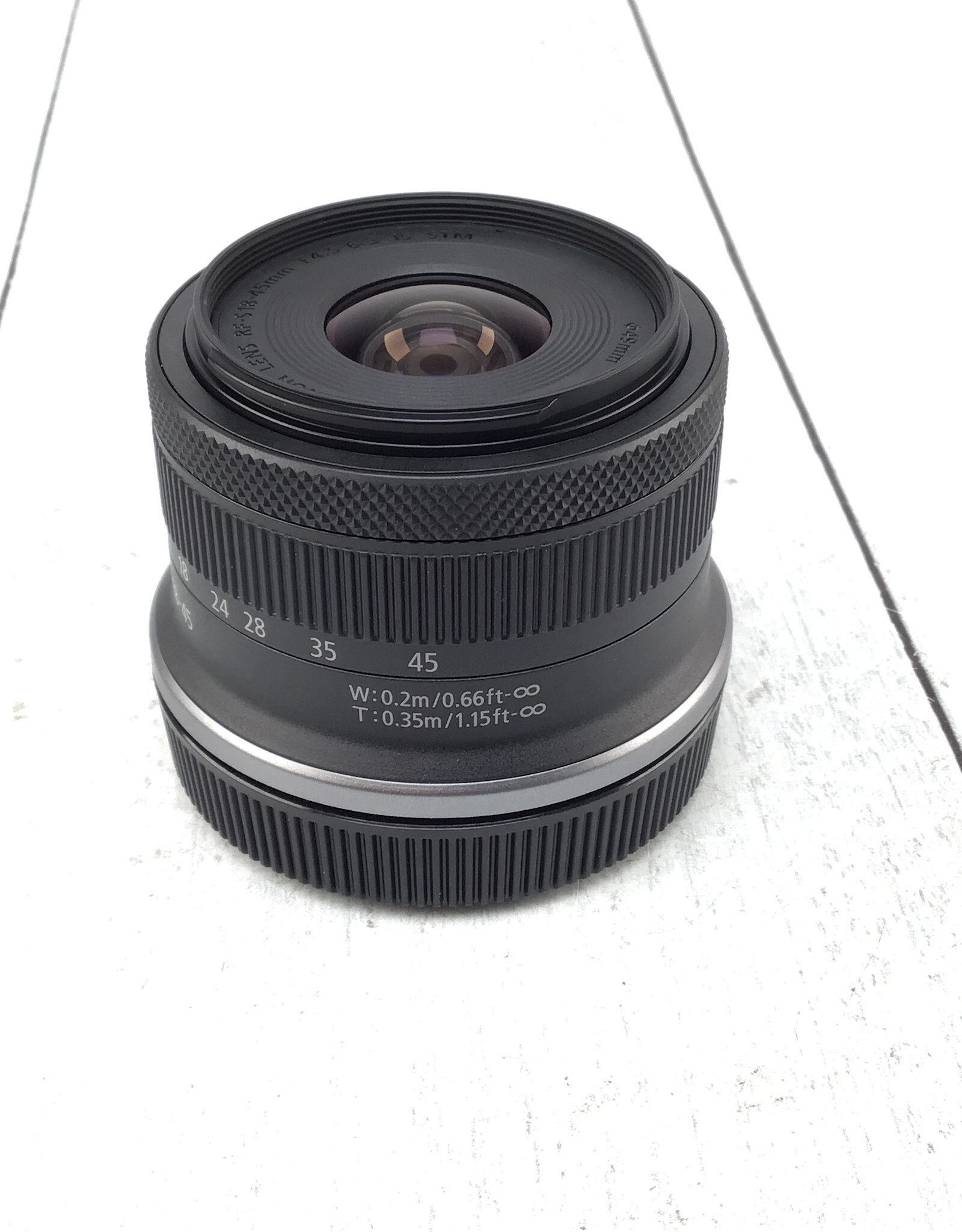 CANON Canon RF-S 18-45mm f4.5-6.3 IS STM Lens Used EX