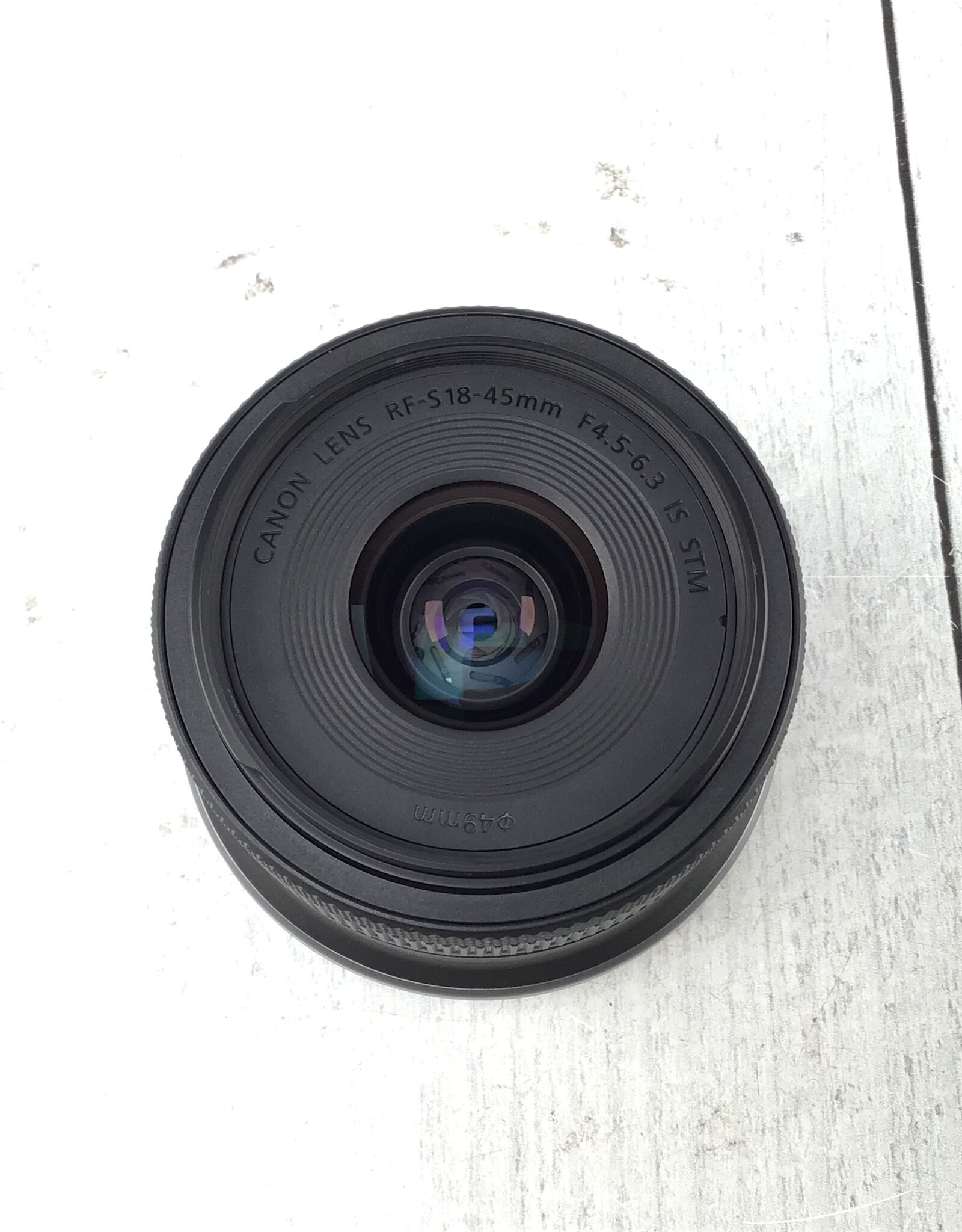 CANON Canon RF-S 18-45mm f4.5-6.3 IS STM Lens Used EX
