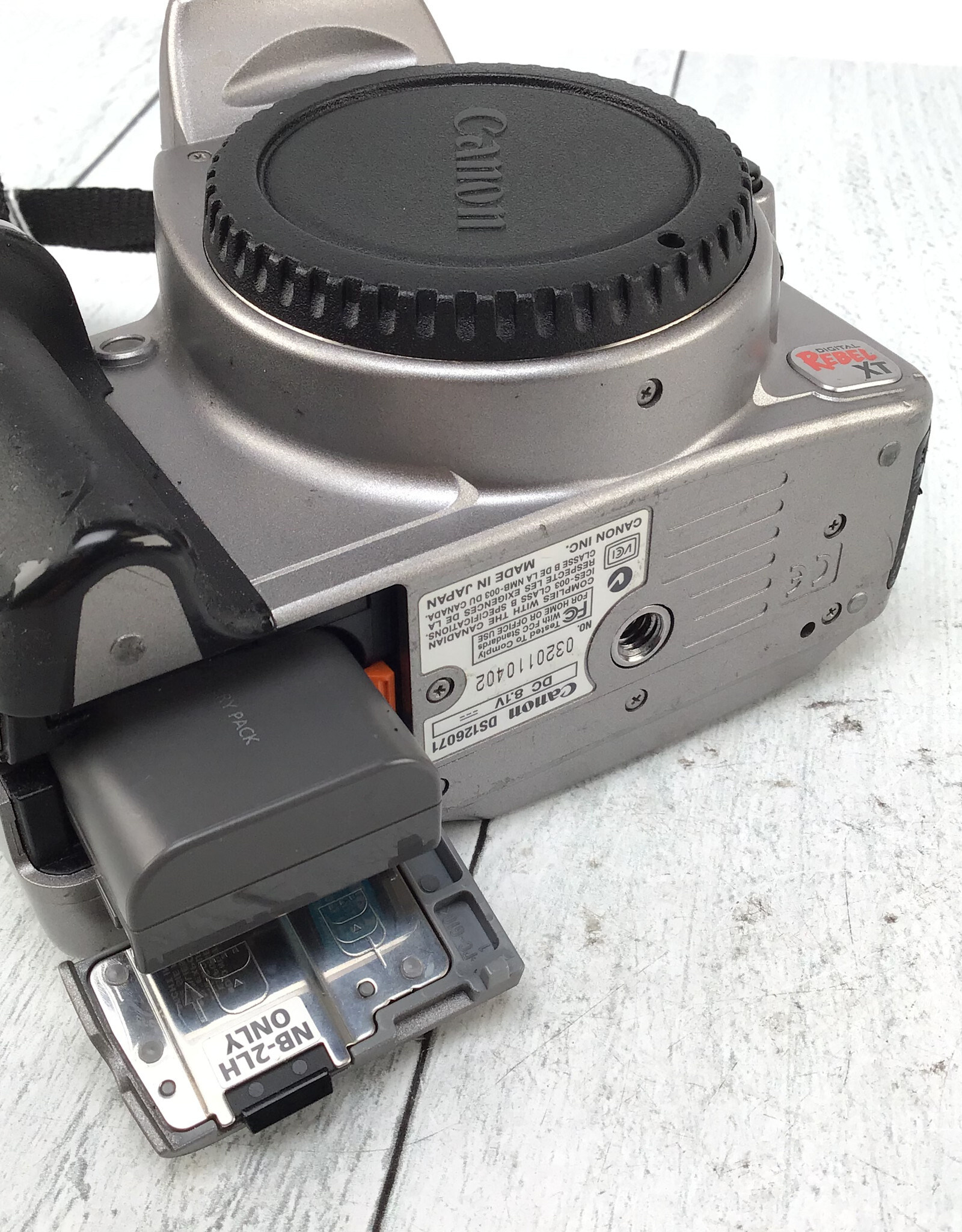 CANON Canon Rebel XT Camera Body Used Fair