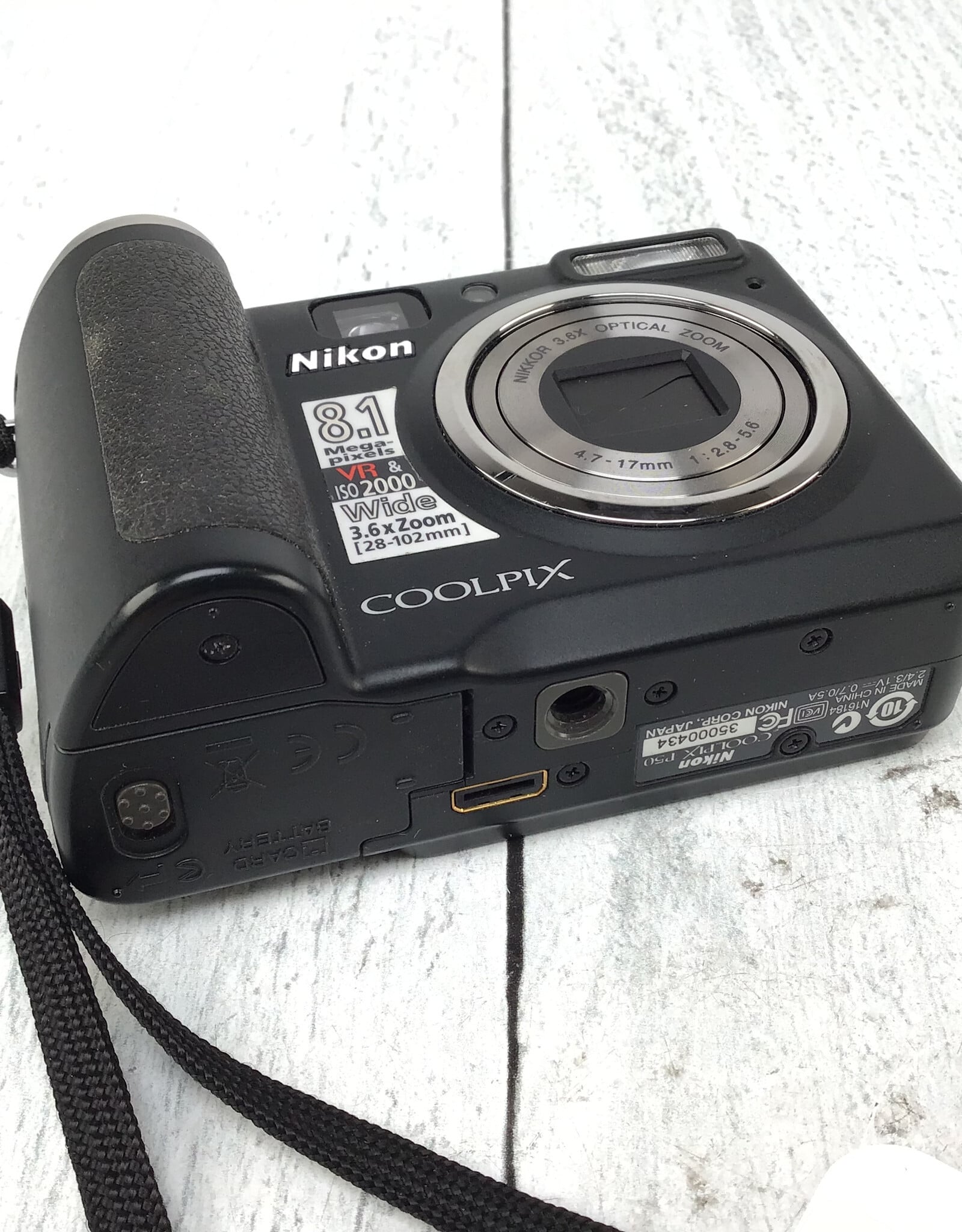 NIKON Nikon Coolpix P50 Camera Used Good