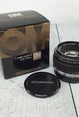 OLYMPUS Olympus OM Auto-S 50mm f1.8 Lens in Box Used Good