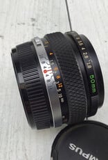 OLYMPUS Olympus OM Auto-S 50mm f1.8 Lens in Box Used Good