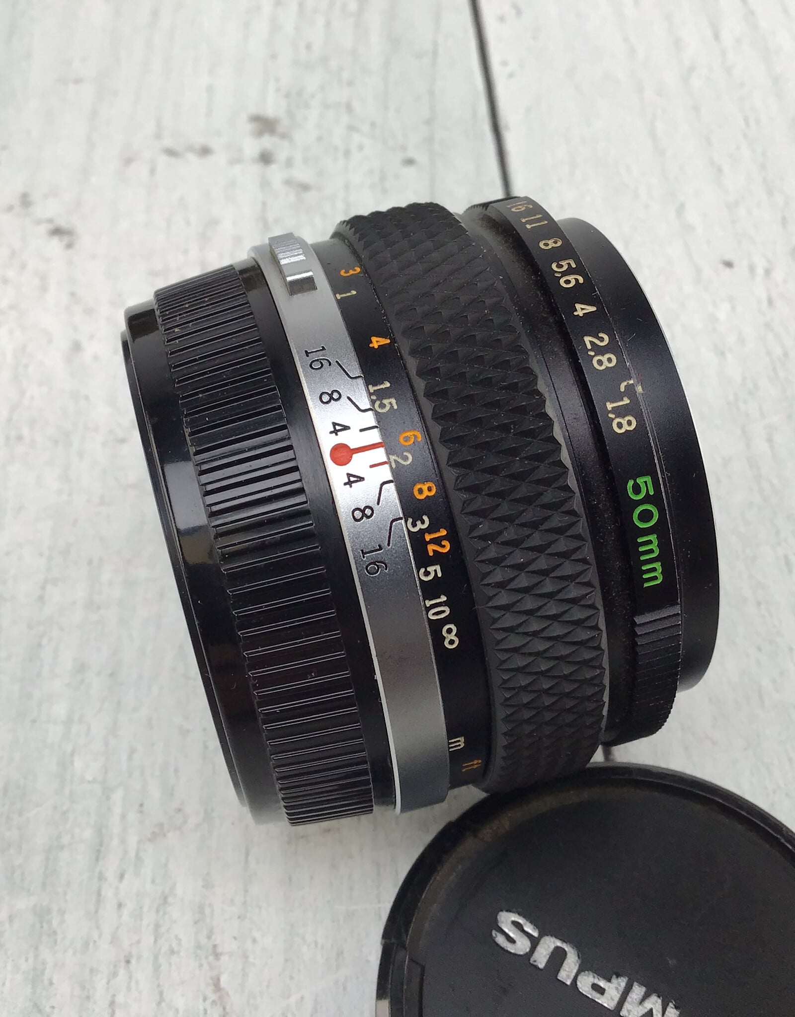OLYMPUS Olympus OM Auto-S 50mm f1.8 Lens in Box Used Good