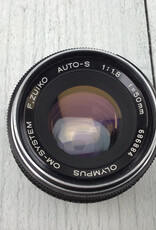 OLYMPUS Olympus OM Auto-S 50mm f1.8 Lens in Box Used Good
