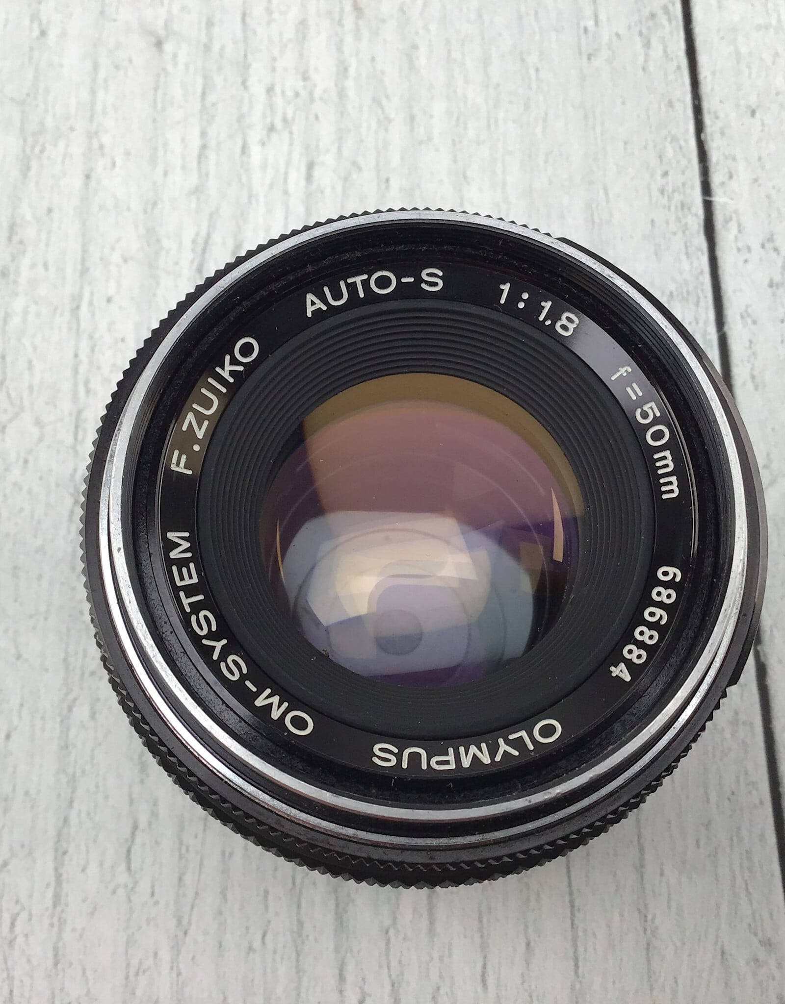 OLYMPUS Olympus OM Auto-S 50mm f1.8 Lens in Box Used Good