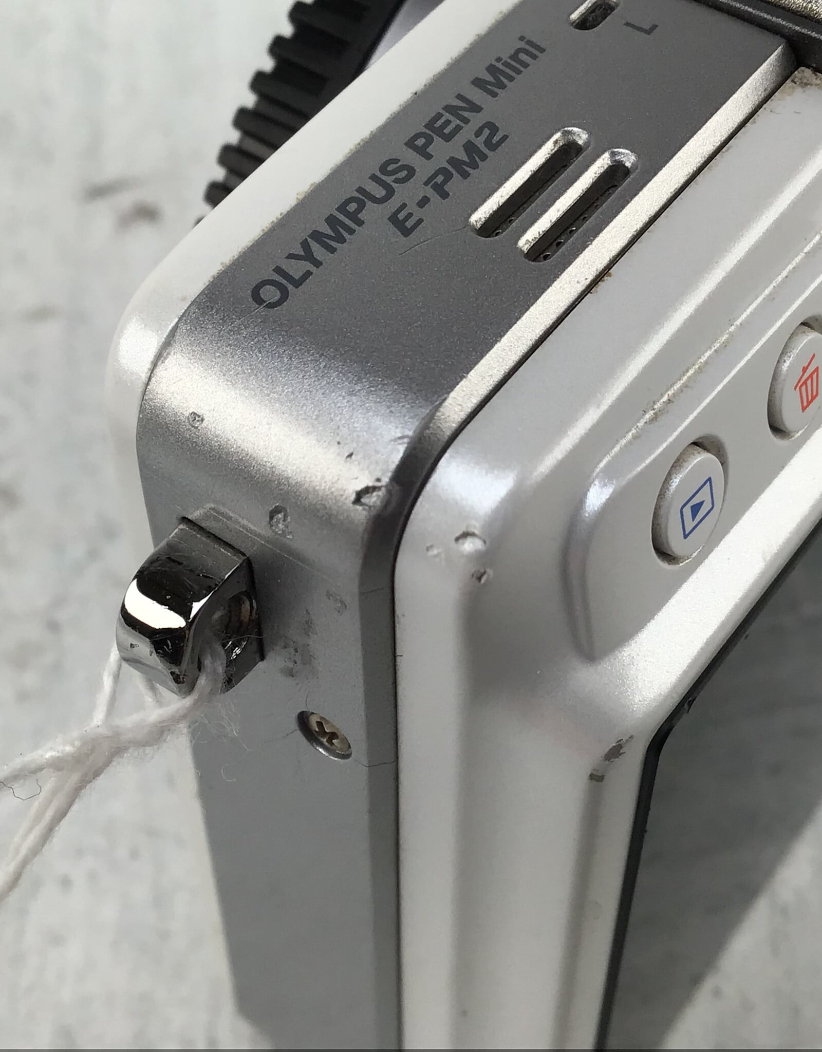 OLYMPUS Olympus Pen Mini E-PM2 Camera White Used Fair