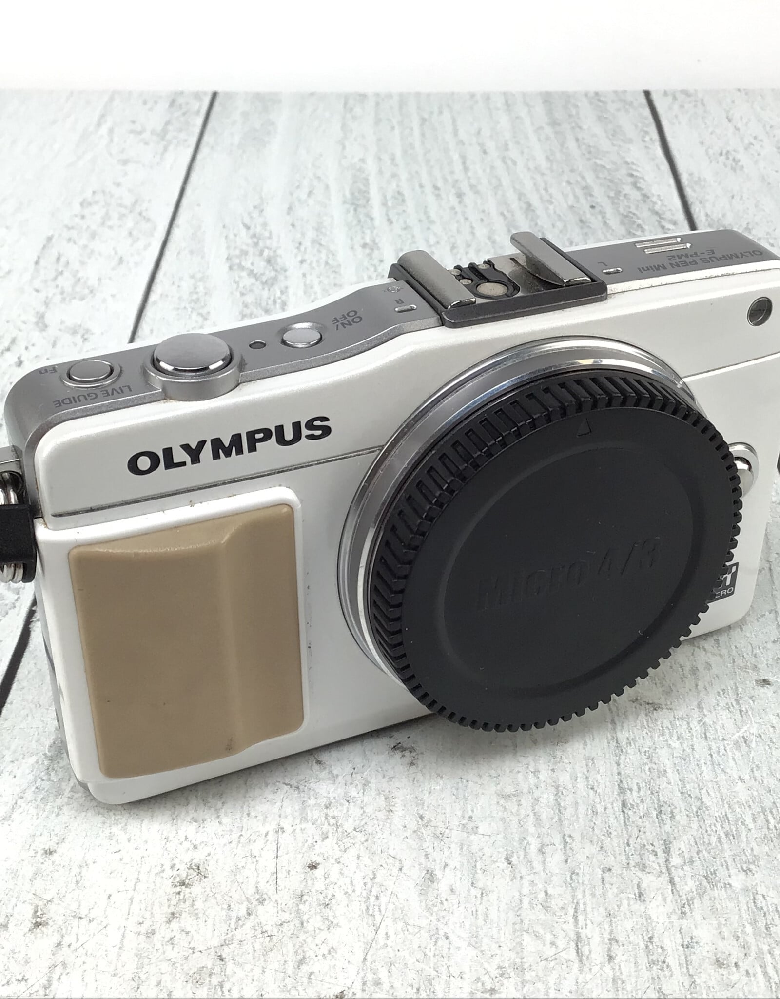 OLYMPUS Olympus Pen Mini E-PM2 Camera White Used Fair