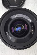 ROKINON Rokinon 12mm t2.2 NCS CS Lens for MFT Mount Used Good