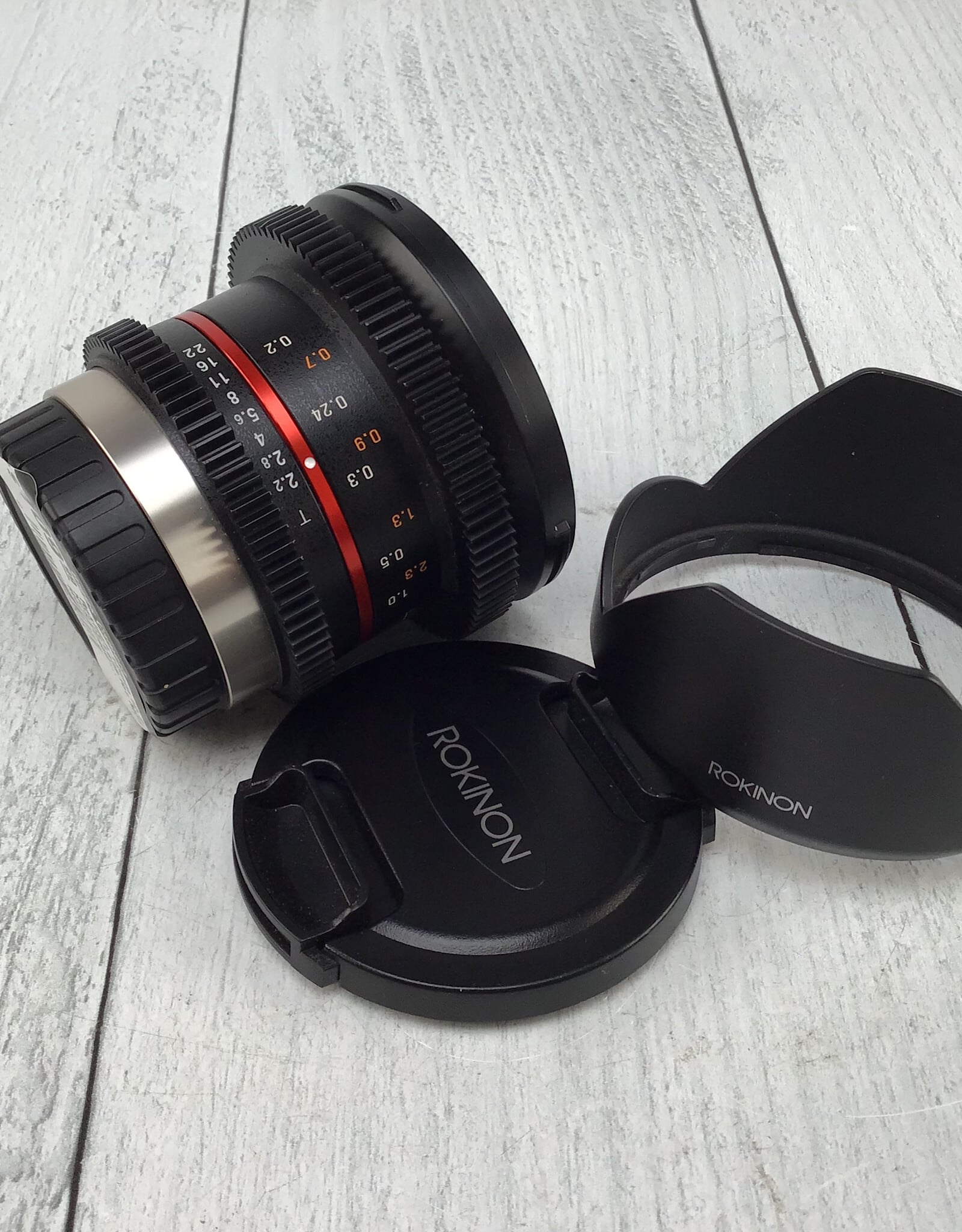 ROKINON Rokinon 12mm t2.2 NCS CS Lens for MFT Mount Used Good