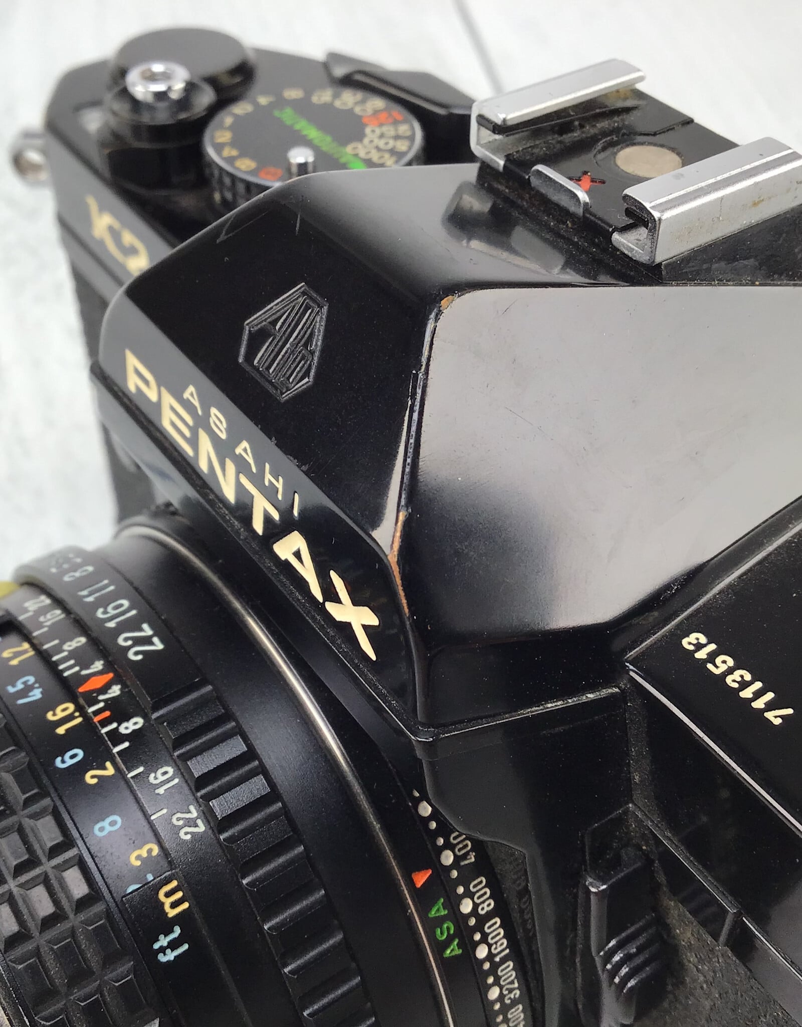 Pentax Pentax K2 Camera Black w/ 50mm f1.7 Used Fair