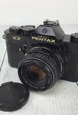 Pentax Pentax K2 Camera Black w/ 50mm f1.7 Used Fair