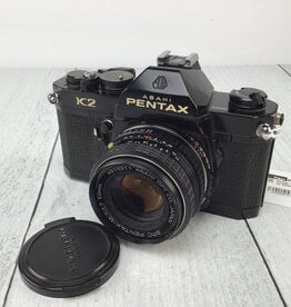 Pentax Pentax K2 Camera Black w/ 50mm f1.7 Used Fair