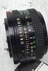 CANON Canon FD 50mm f1.8 Lens Used Good
