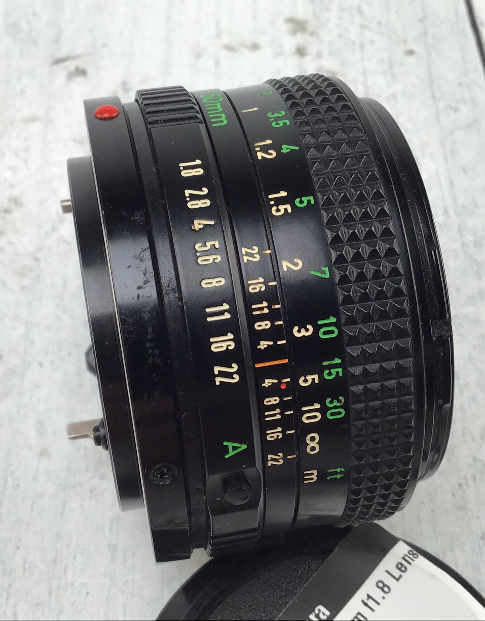 CANON Canon FD 50mm f1.8 Lens Used Good