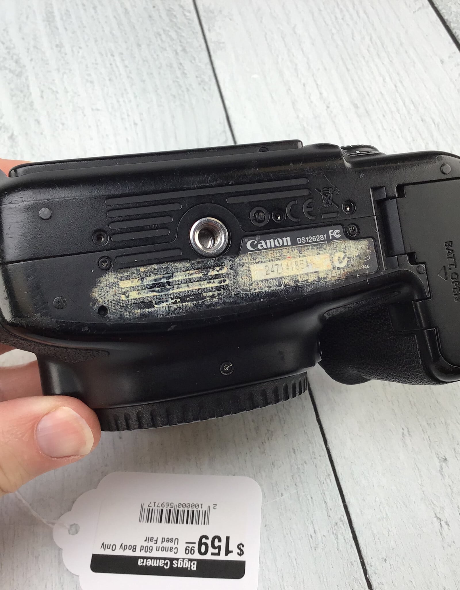 CANON Canon 60D Camera Body Used Fair