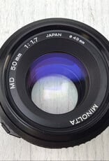 Minolta Minolta MD 50mm f1.7 Lens Used Good