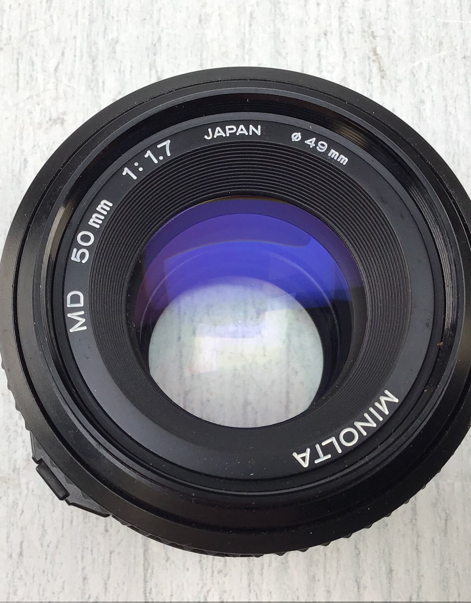 Minolta Minolta MD 50mm f1.7 Lens Used Good