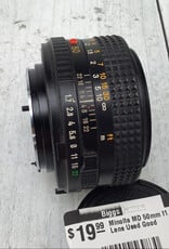 Minolta Minolta MD 50mm f1.7 Lens Used Good