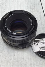 Minolta Minolta MD 50mm f1.7 Lens Used Good