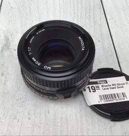 Minolta Minolta MD 50mm f1.7 Lens Used Good