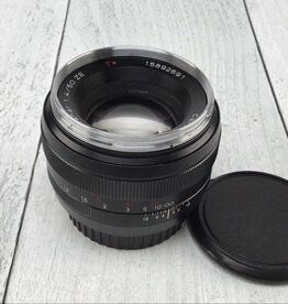 ZEISS Carl Zeiss Planar 50mm f1.4 ZE Lens for Canon EF Used Good