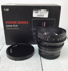 7artisans 7Artisan Vision Series 12mm T2.9 Lens for Canon RF in Box Used EX