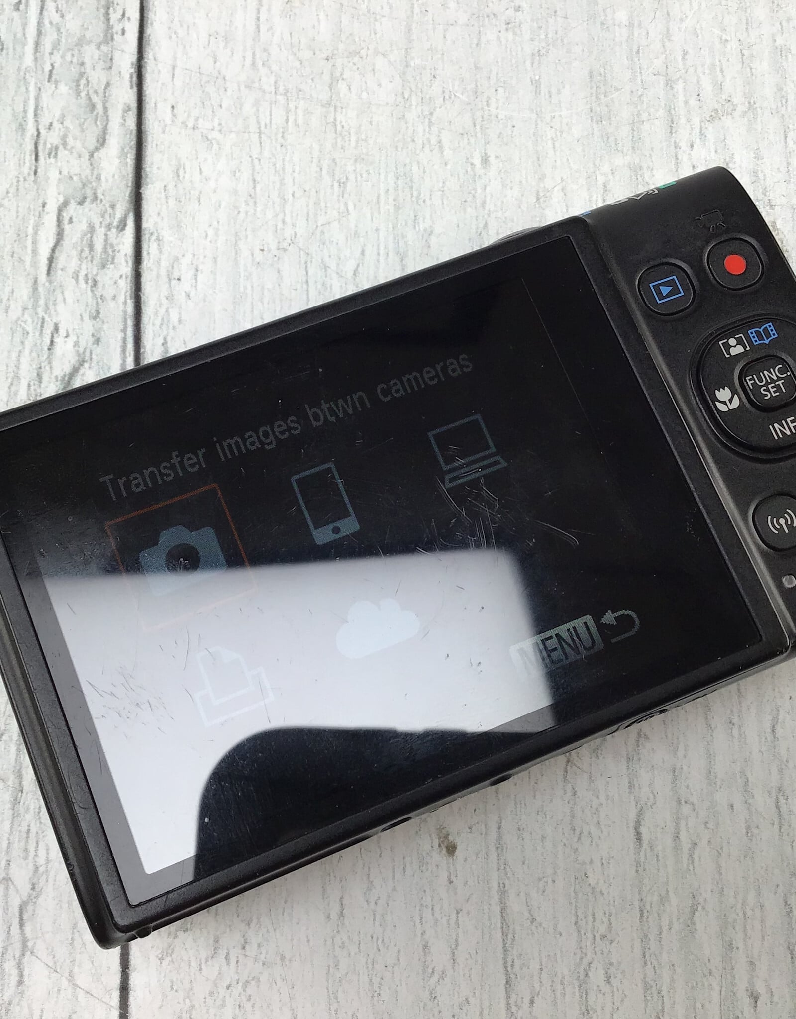 CANON Canon ELPH 360 HS Camera Black Used Fair