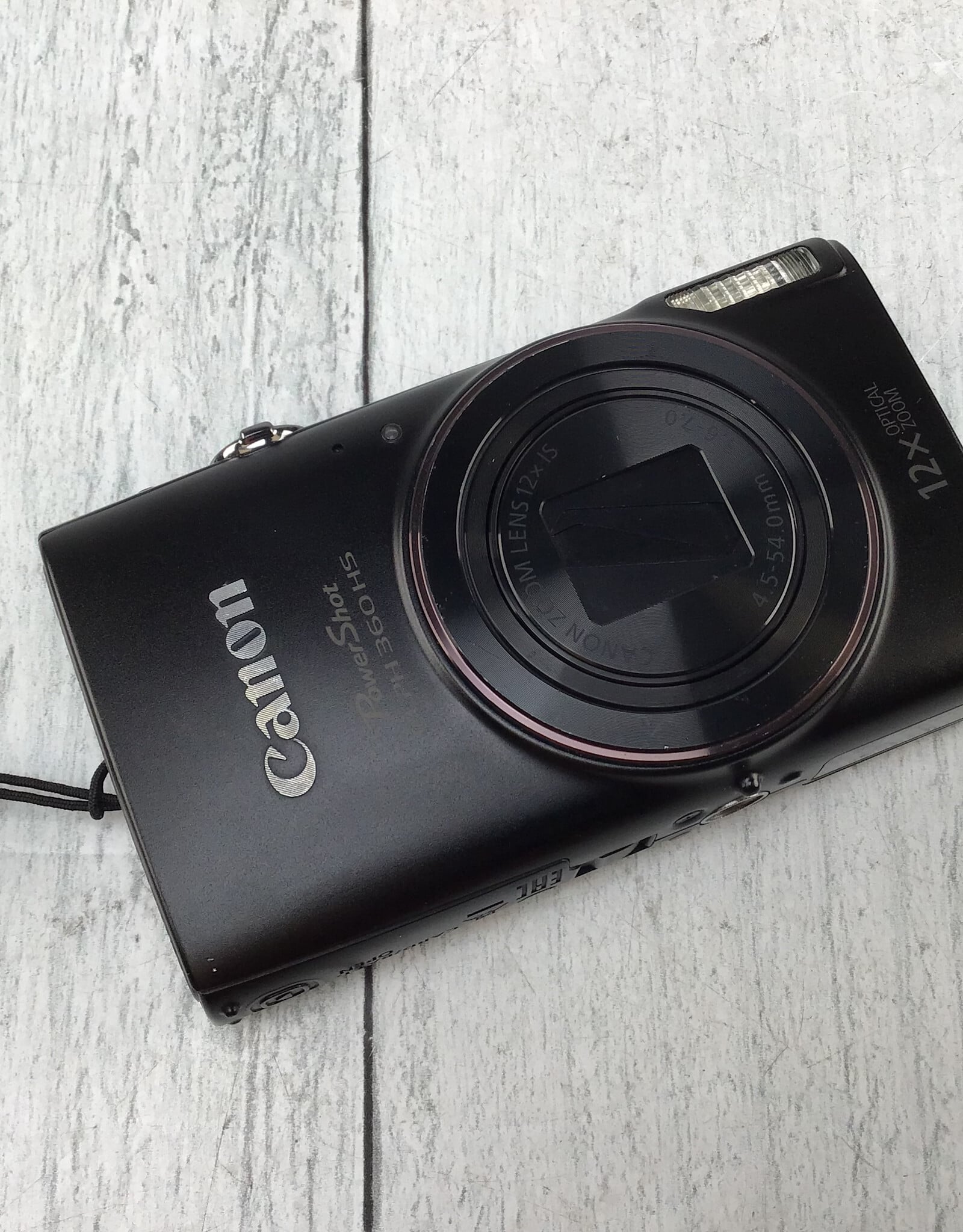CANON Canon ELPH 360 HS Camera Black Used Fair