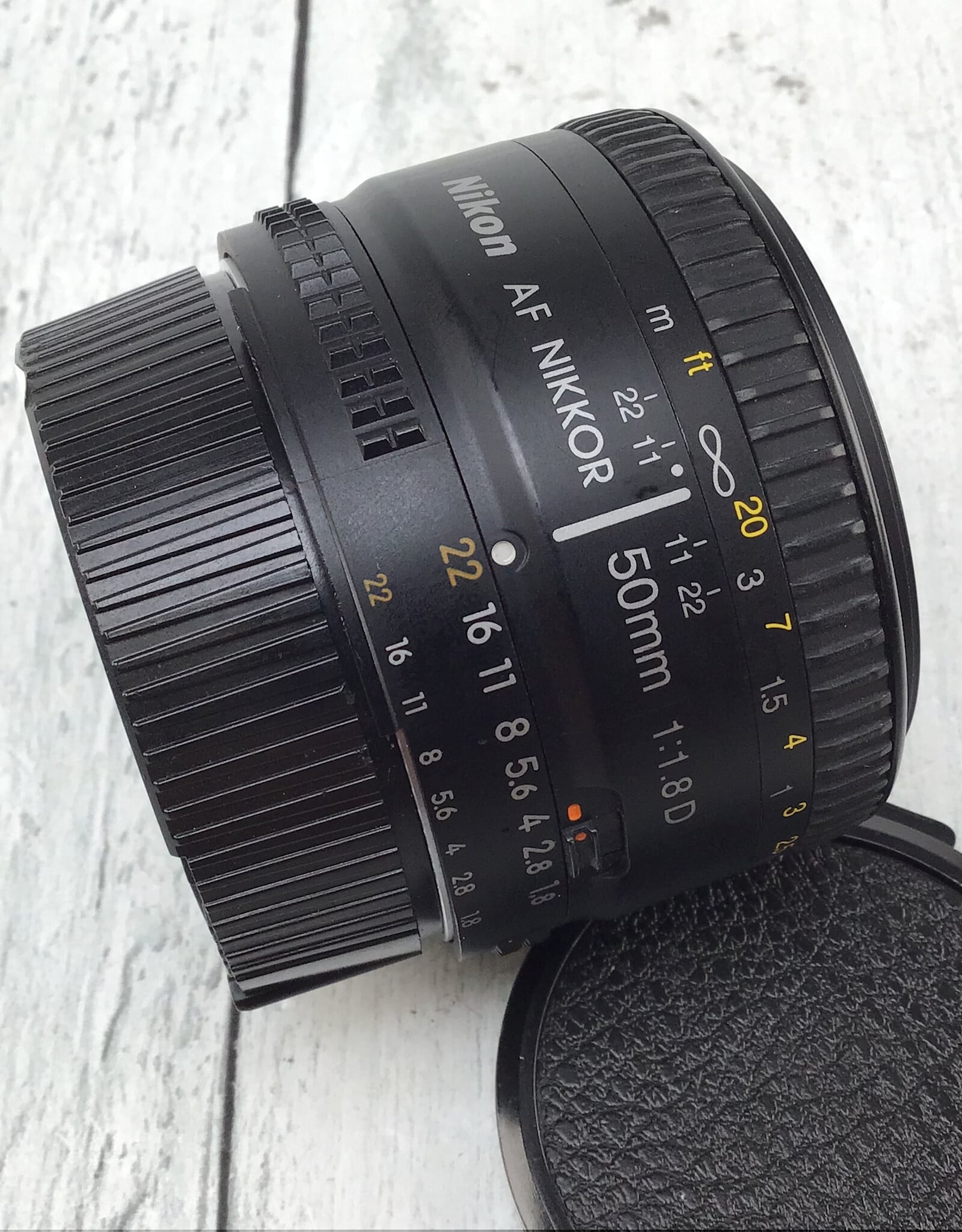 NIKON Nikon AF Nikkor 50mm f1.8 D Lens Used Good