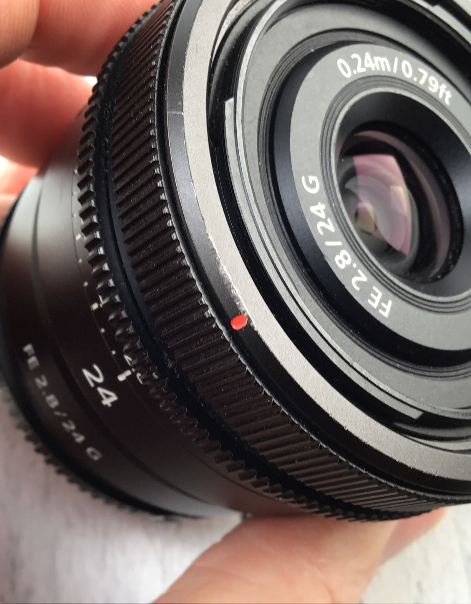 SONY Sony FE 24mm f2.8 G Lens Used Fair