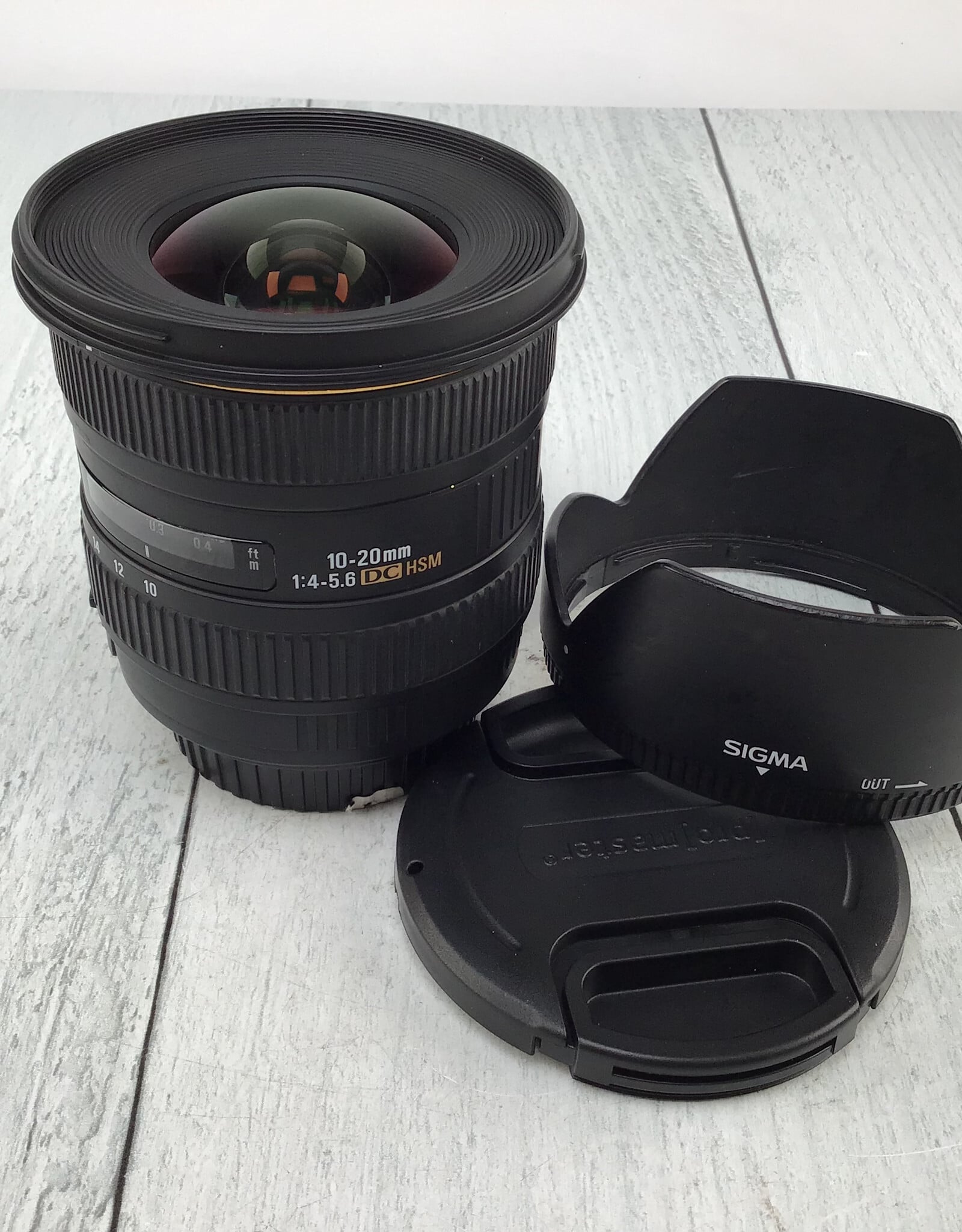 SIGMA Sigma EX 10-20mm f4-5.6 DC HSM Lens for Canon Used Good
