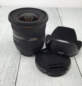 SIGMA Sigma EX 10-20mm f4-5.6 DC HSM Lens for Canon Used Good